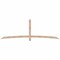 Ekena Millwork Bellingham Smooth Timber Gable Bracket, Douglas Fir, 108"W x 36"H x 3 1/2"D x 3 1/2"F, 8/12 Pitch GBW108X36X0404BEL00SDF - alternate 1